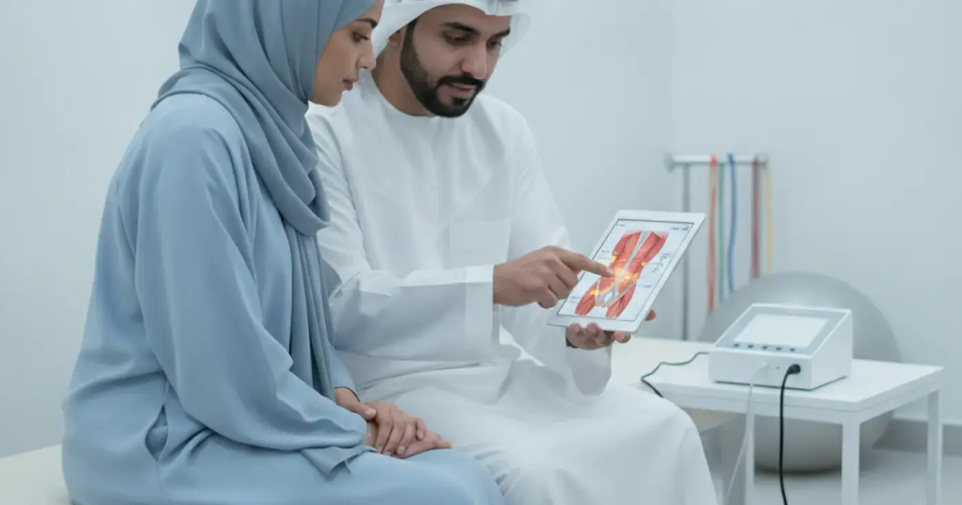 التحفيز الكهربائي العصبي العضلي (NMES) لعضلات قاع الحوض: دليل شامل للزوجين