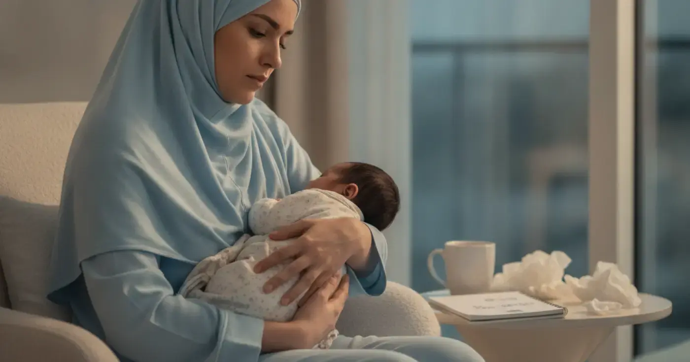 تقييم العلاقة بين النوم والمزاج بعد الولادة: نحو صحة نفسية مستقرة للأمهات الجدد
