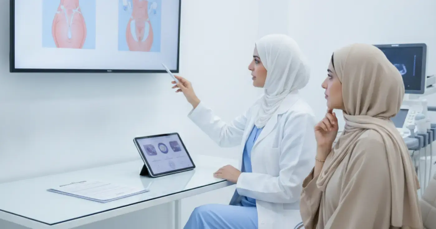 الفرق بين السونار المهبلي والسونار البطني: دليل شامل للمتزوجات حديثاً
