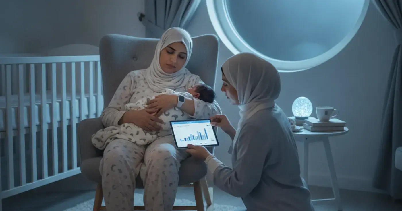 Postpartum Sleep-Mood Correlation Assessment: Achieving Mental Stability for New Mothers
