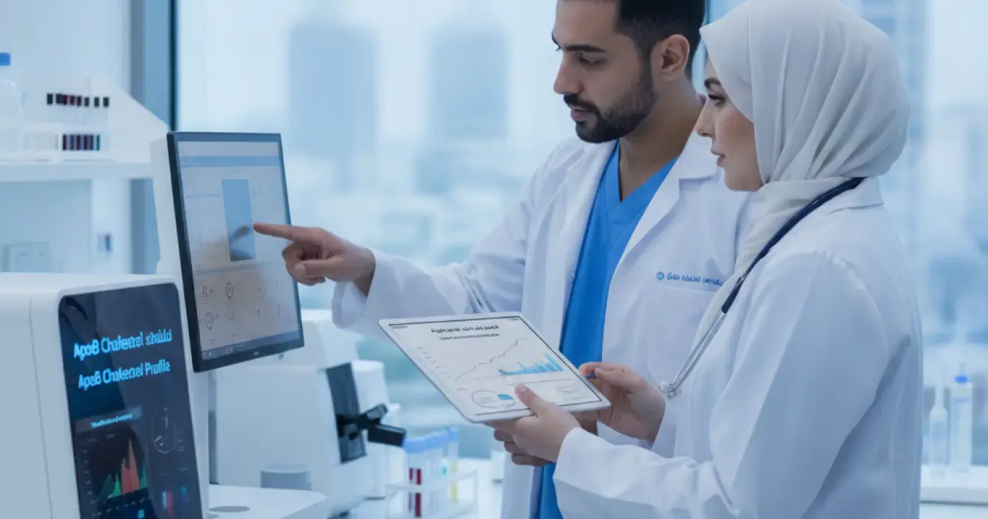تحليل البروتين الدهني ApoB: أهميته في تقييم مخاطر تصلب الشرايين