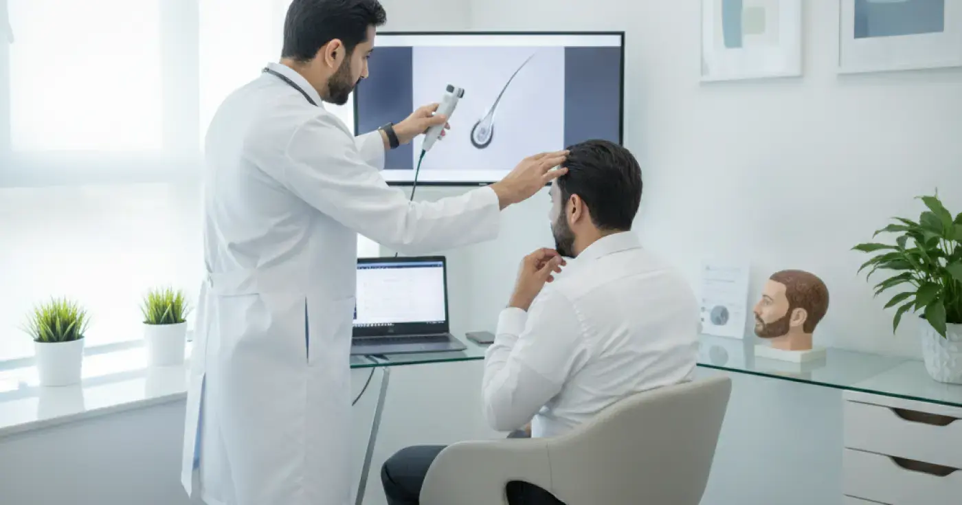 استشارة زراعة الشعر: دليل شامل قبل اتخاذ القرار