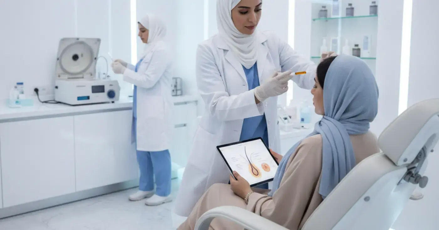حقن البلازما للشعر: هل تساعد على زيادة الكثافة؟