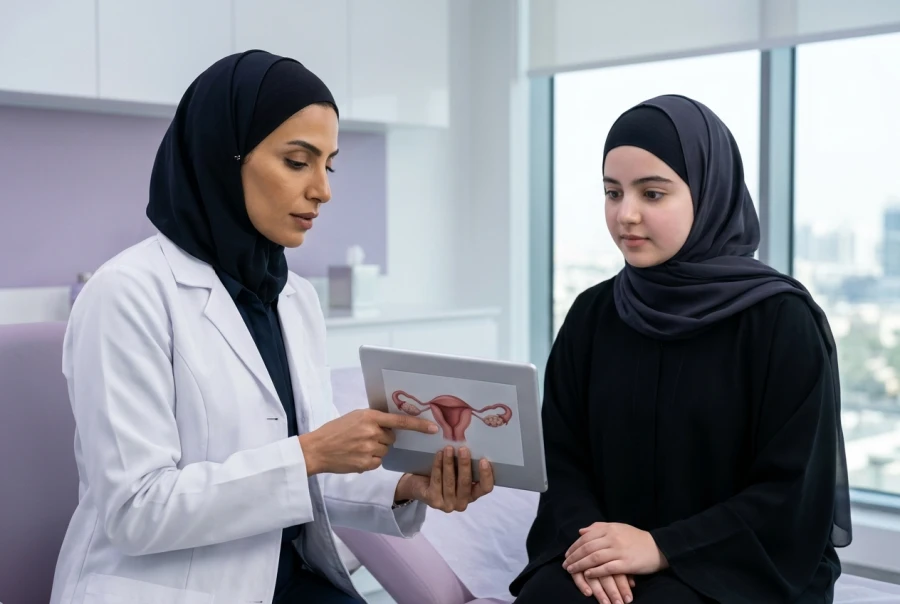 فحص تكيس المبايض الشامل (PCOS)