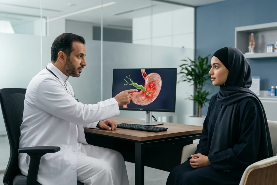 Breath Test for H. Pylori