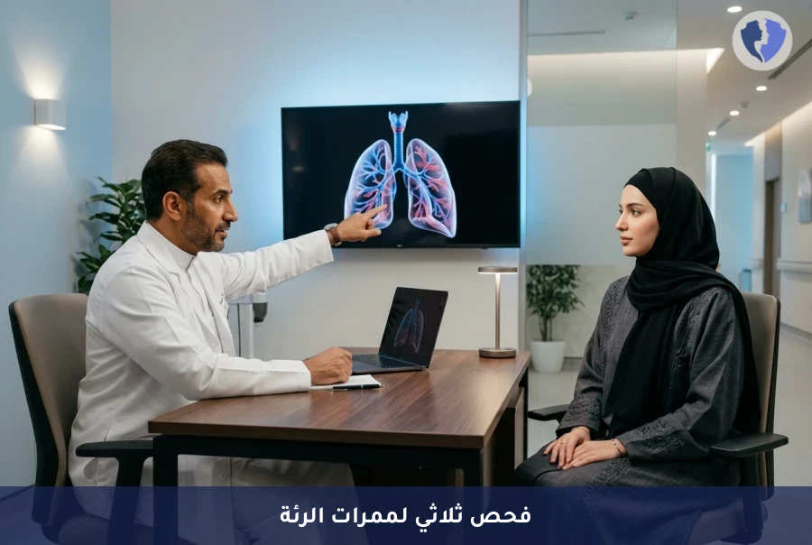 أشعة مقطعية لتنظير القصبات الافتراضي (CT Virtual Bronchoscopy) - اكتشف صحة رئتيك بدقة متناهية