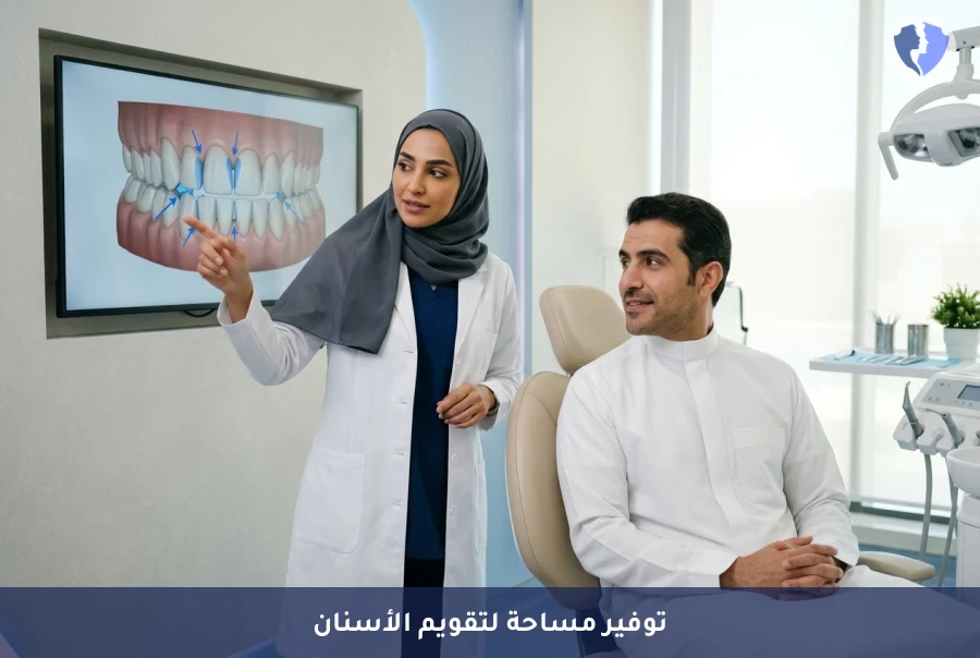 إجراء برد الأسنان البيني (IPR) - ابتسامة متناسقة ببرد الأسنان البيني