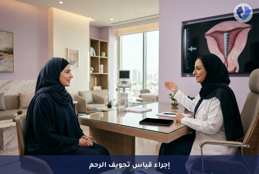 إجراء قياس طول تجويف الرحم بالمسبار - دقة وأمان لرحمك