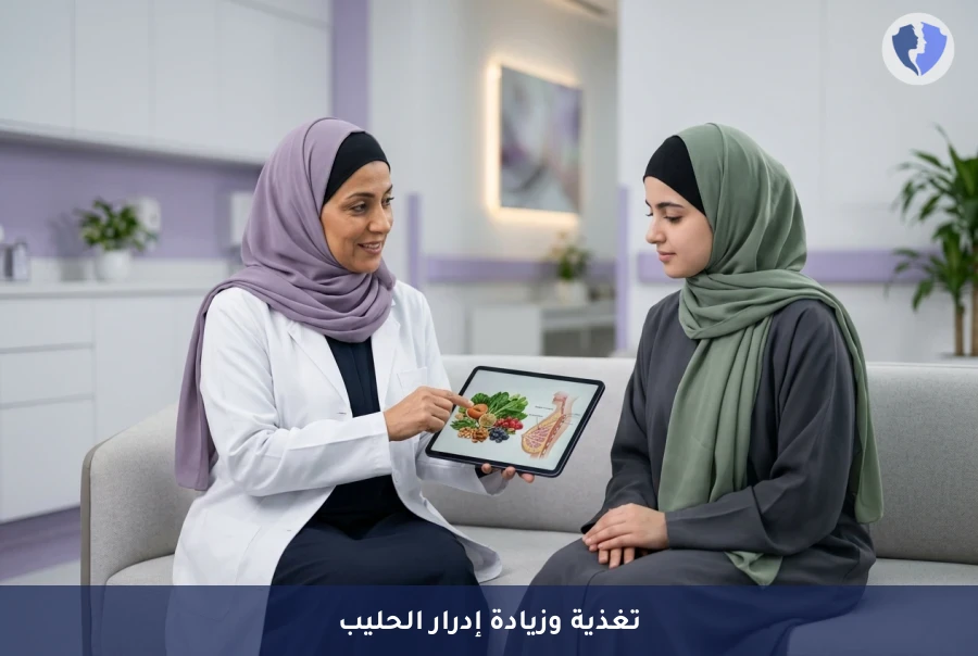 استشارة التغذية وزيادة إدرار الحليب - عززي إدرار حليبك بطرق علمية