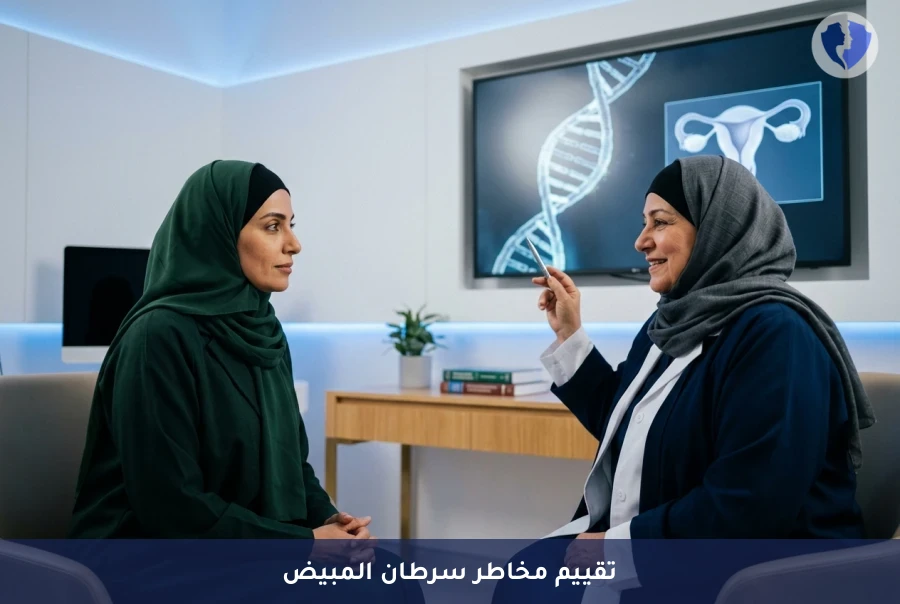 استشارة التقييم الجيني لسرطان المبيض (BRCA) - احمي مستقبلك بالتقييم الجيني للمبايض