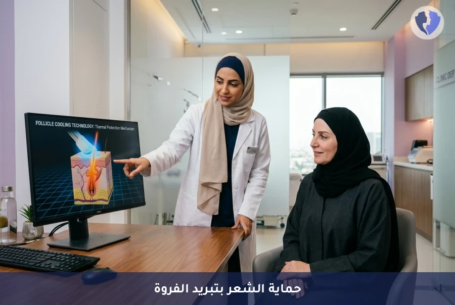 استشارة تبريد فروة الرأس لمنع تساقط الشعر - حافظي على جمال شعرك أثناء العلاج