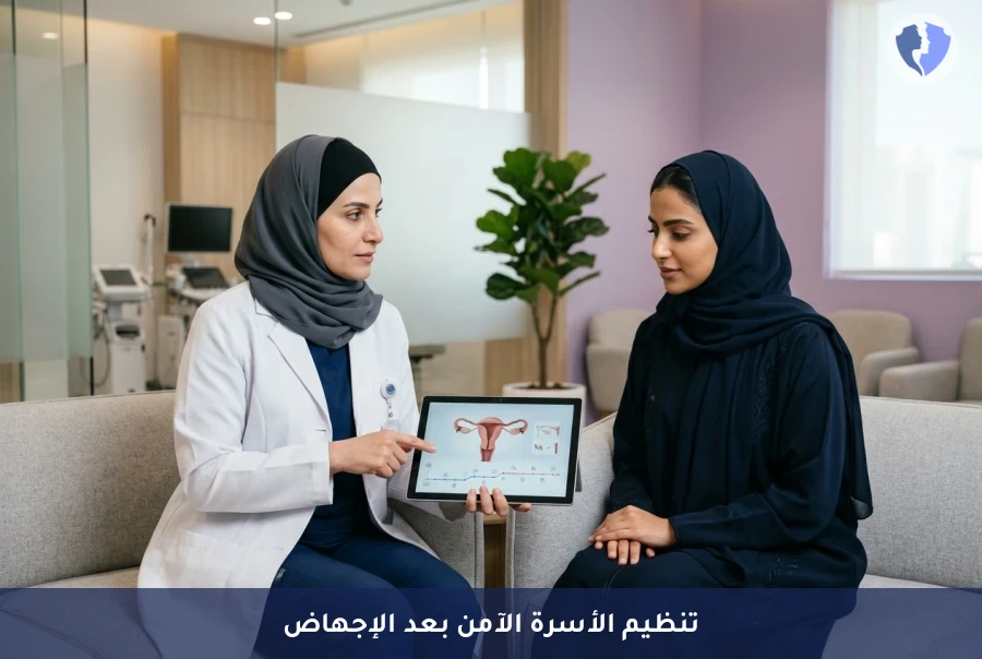 استشارة تثقيفية حول تنظيم الأسرة بعد الإجهاض - خططي لمستقبلك الصحي بعد الإجهاض