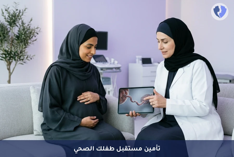 استشارة تخزين خلايا دم الحبل السري - تأمين مستقبل طفلك الصحي