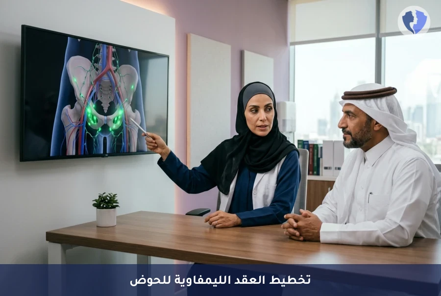 استشارة تخطيط العقد الليمفاوية للحوض (SLN Mapping) - دقة التخطيط لجراحة أكثر أماناً