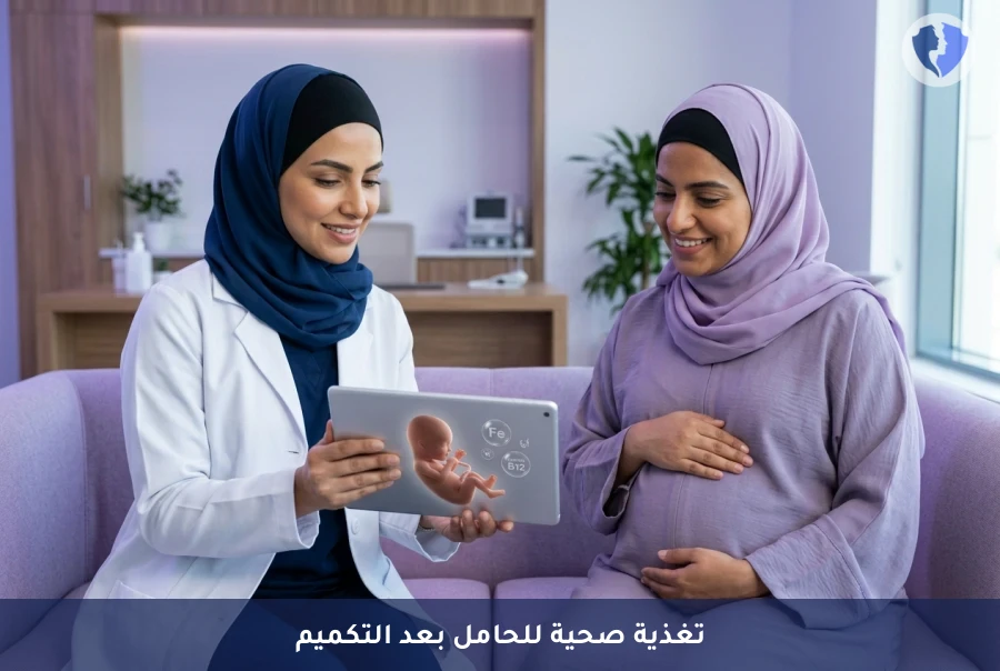 استشارة تغذية للحامل بعد عمليات تكميم المعدة - تغذية آمنة لحملك بعد التكميم