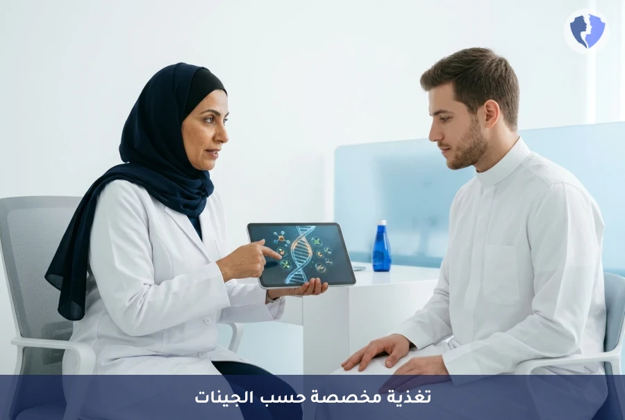 استشارة علم الجينوم الغذائي والتغذية الشخصية (Nutrigenomics) - غذاؤك المثالي وفق جيناتك