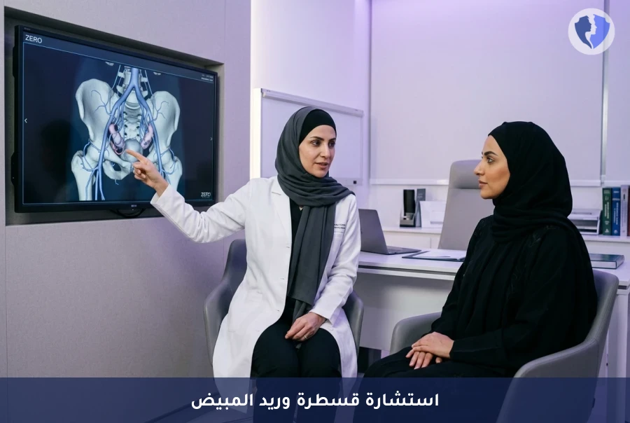 استشارة قسطرة وريد المبيض (Ovarian Vein Embolization) - تخلصي من آلام الحوض المزمنة