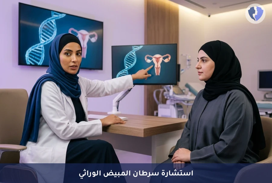 استشارة وراثية لسرطان المبيض الوراثي - احمي مستقبلك بالاستشارة الوراثية للمبايض