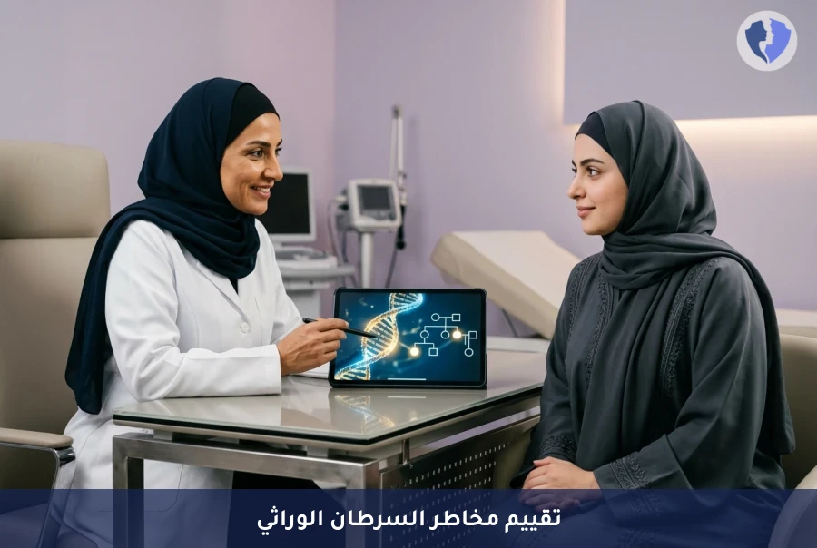 استشارة وفحص الاستعداد الوراثي لسرطان الثدي والمبيض (BRCA1/BRCA2) - اطمئني على صحتك الوراثية مبكراً