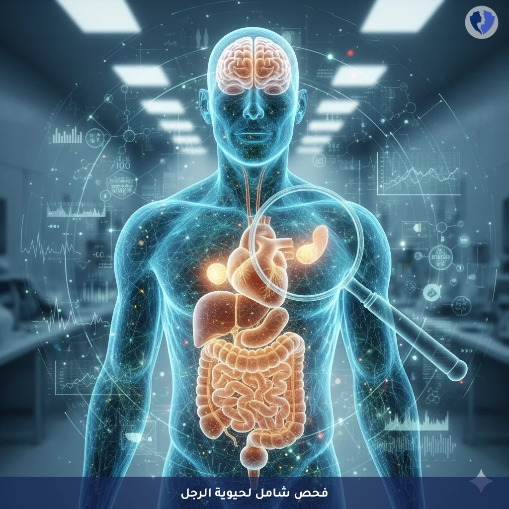 باقة الفحص الشامل والهرمونات للرجال - الفحص الشامل لصحة الرجل