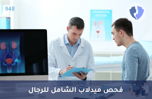 باقة تحاليل ميدلاب الشاملة للرجال - الفحص الشامل للرجل