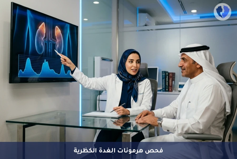 باقة فحص هرمونات الإجهاد ووظائف الغدة الكظرية - فحص هرمونات التوتر والغدة الكظرية
