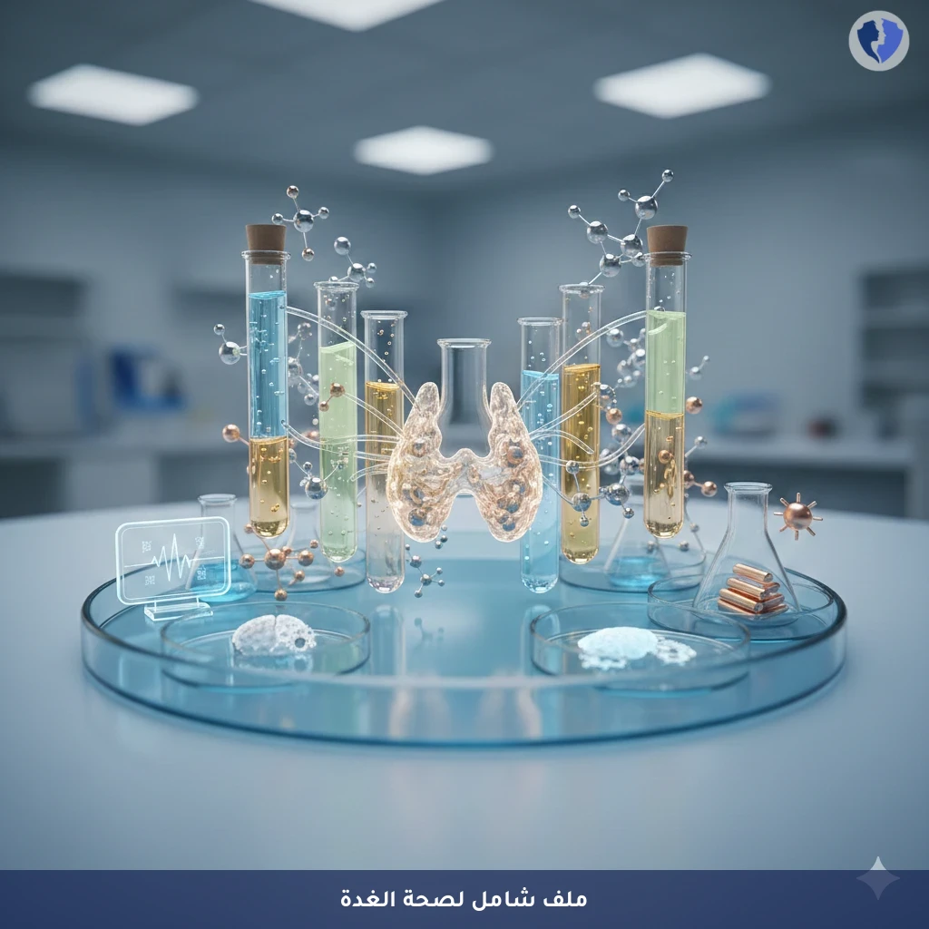 باقة فحص وظائف الغدة الدرقية الشاملة (Thyroid Profile) - فحص وظائف الغدة الدرقية