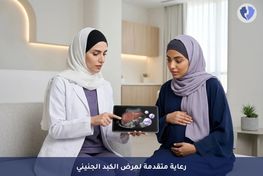 برنامج إدارة مرض الكبد المناعي الجنيني (GALD) - حماية كبد الجنين من التليف
