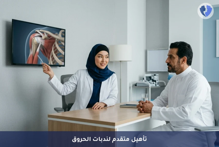 برنامج إعادة التأهيل بعد الحروق والندبات - استعد نضارة بشرتك وحركتك