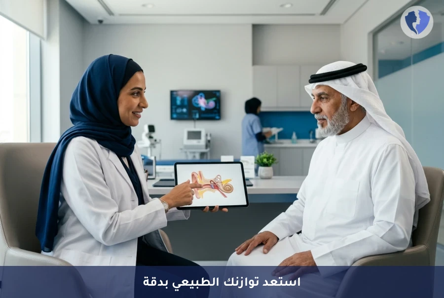 برنامج إعادة تأهيل الدهليز والتوازن (VRT) - استعد توازنك وثباتك بكل ثقة