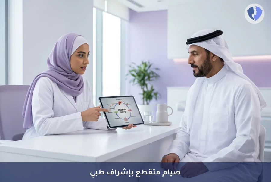 برنامج الإشراف الطبي على الصيام المتقطع - صُم بأمان لصحة أفضل