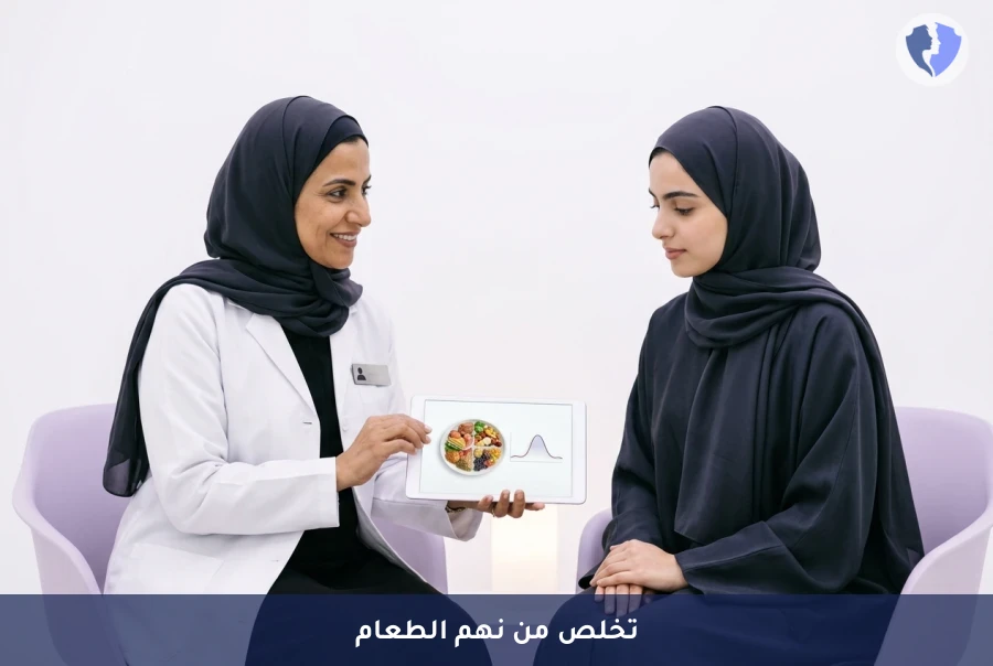 برنامج التغذية العلاجية لاضطراب نهم الطعام (BED) - استعد توازنك الغذائي وصحتك