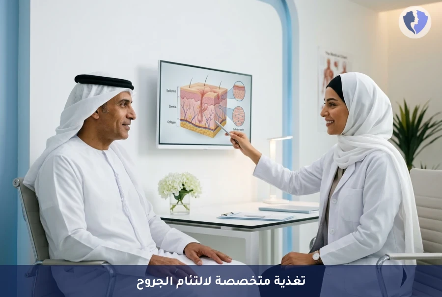 برنامج التغذية العلاجية لالتئام الجروح المزمنة - تغذية مثالية لالتئام جروحك