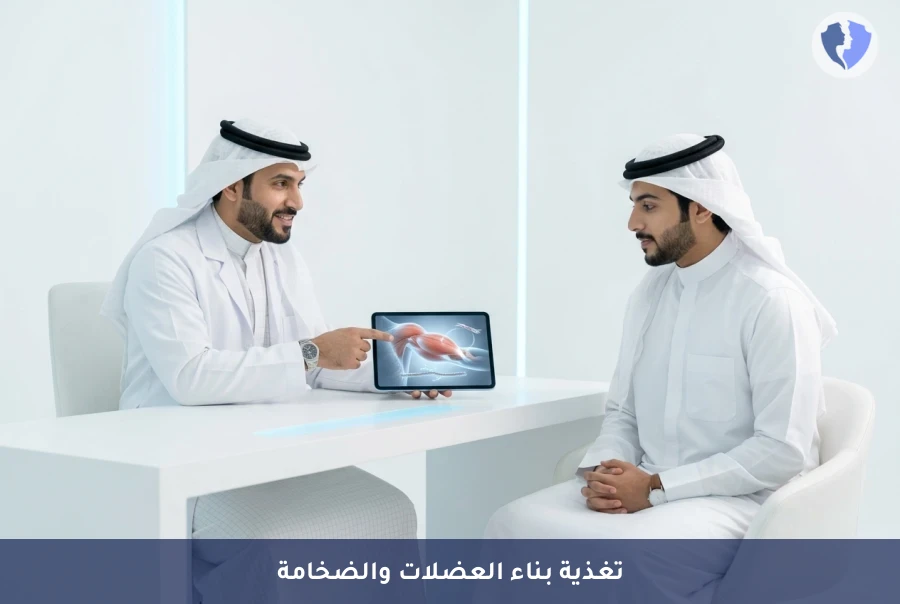 برنامج التغذية العلاجية لبناء العضلات والضخامة - ابنِ عضلاتك باحترافية وأمان