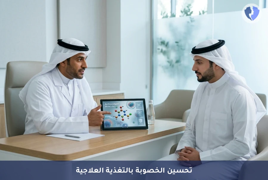 برنامج التغذية العلاجية لتحسين الخصوبة - عزز خصوبتك بغذاء صحي متكامل