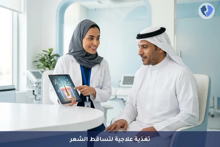 برنامج التغذية العلاجية لعلاج تساقط الشعر - استعد حيوية وكثافة شعرك الآن