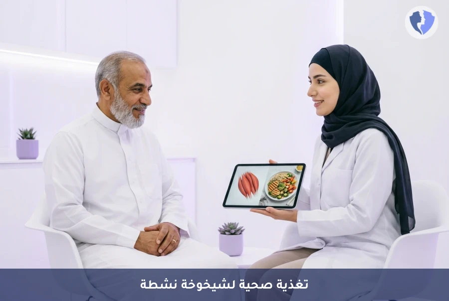 برنامج التغذية العلاجية لكبار السن والشيخوخة الصحية - حياة صحية ونشيطة لكبار السن