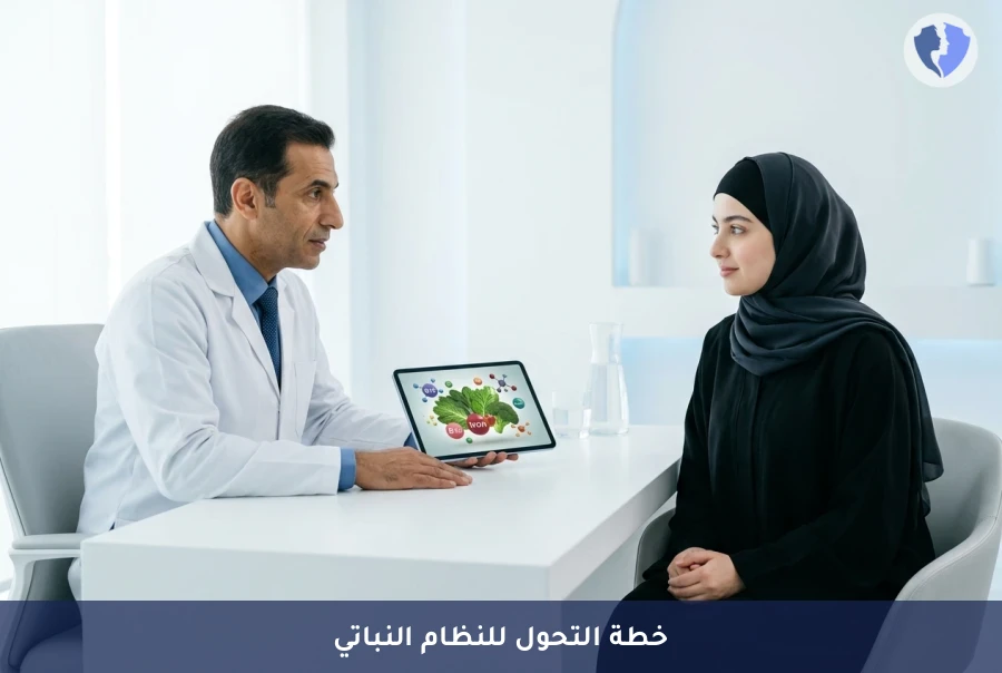 برنامج التغذية العلاجية للانتقال للنمط النباتي - انتقال آمن لنظام غذائي نباتي