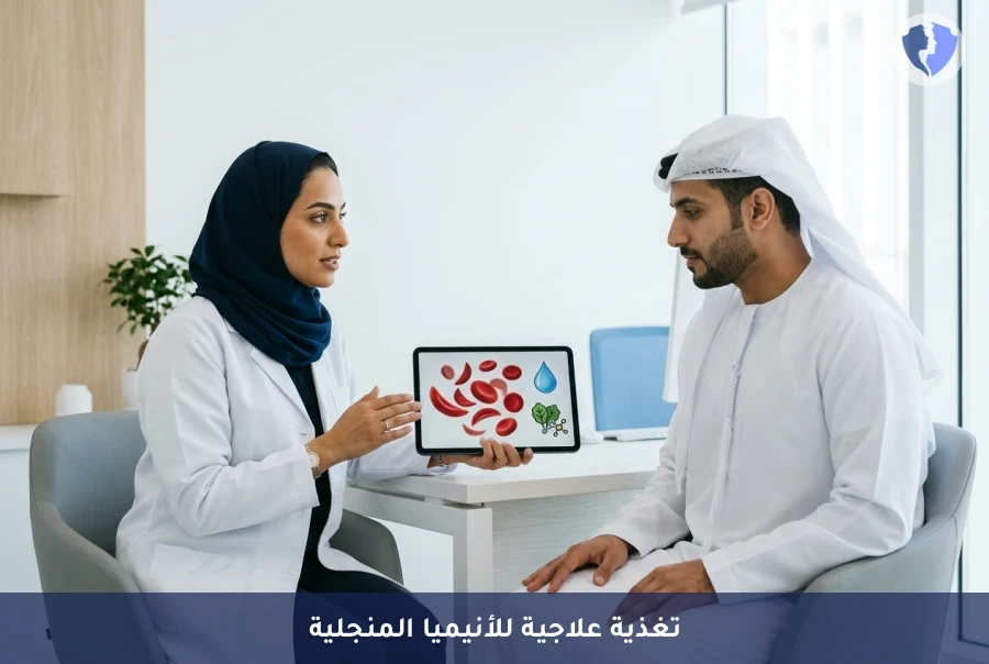 برنامج التغذية العلاجية لمرضى فقر الدم المنجلي - نظام غذائي متكامل لفقر الدم