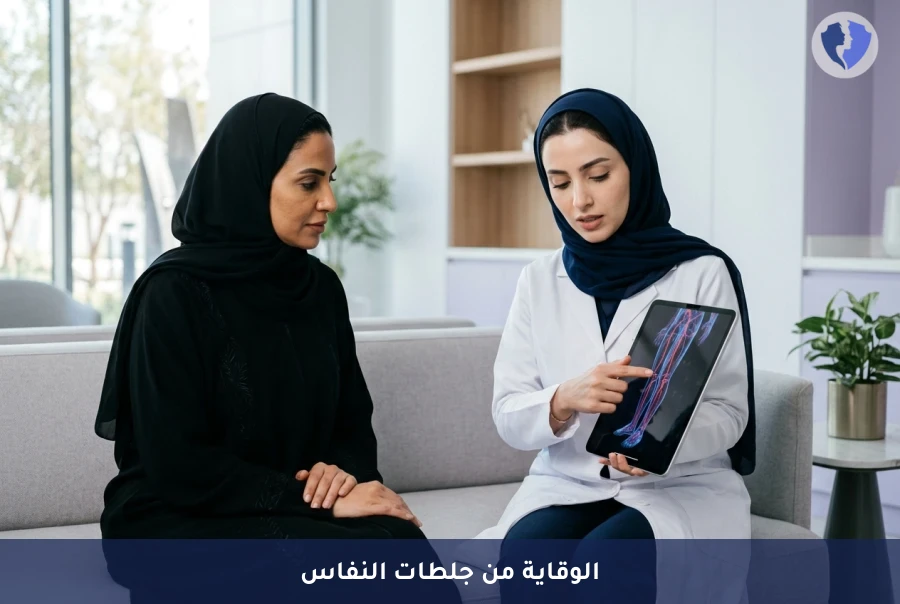 برنامج التوعية والوقاية من الجلطات الوريدية (VTE) بعد الولادة - احمي نفسك من جلطات النفاس