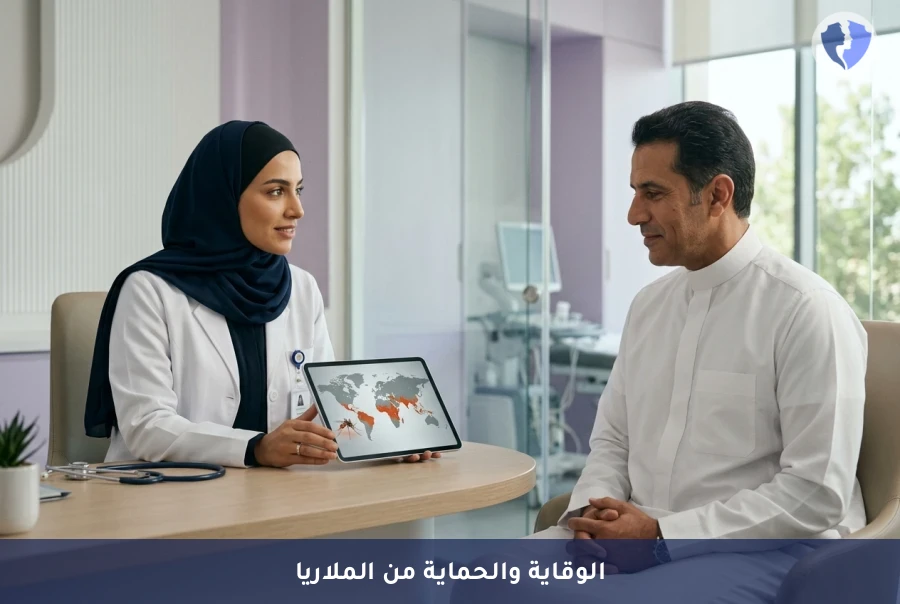 برنامج التوعية والوقاية من الملاريا - سافر بأمان ووقاية من الملاريا