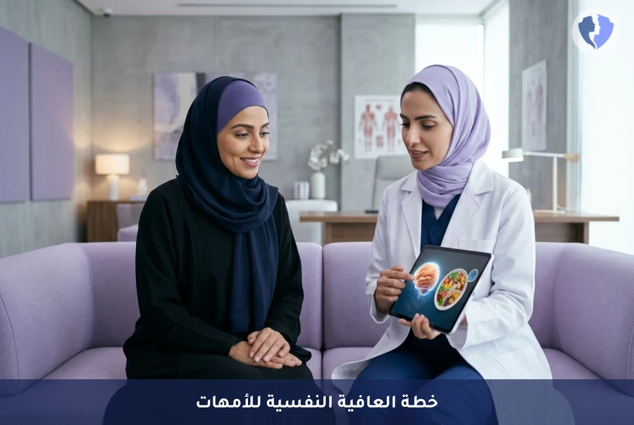 برنامج العافية النفسية الشامل للأمهات - استعيدي توازنك النفسي بعد الولادة