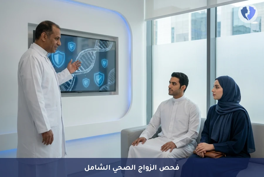 برنامج الفحص الشامل لما قبل الزواج - بداية صحية لحياة زوجية سعيدة