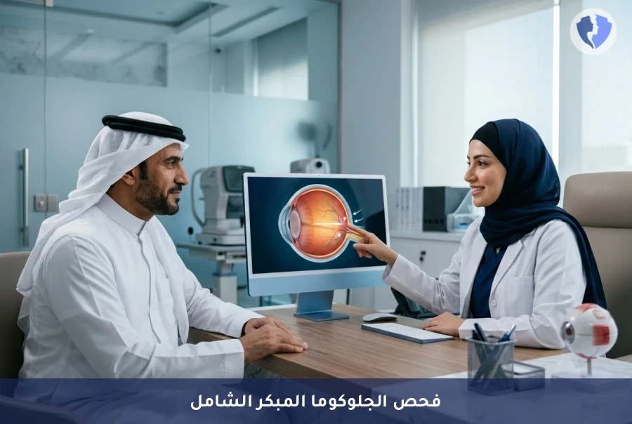 برنامج الكشف المبكر عن الجلوكوما وفحص النظر - احمِ بصرك من الجلوكوما الآن
