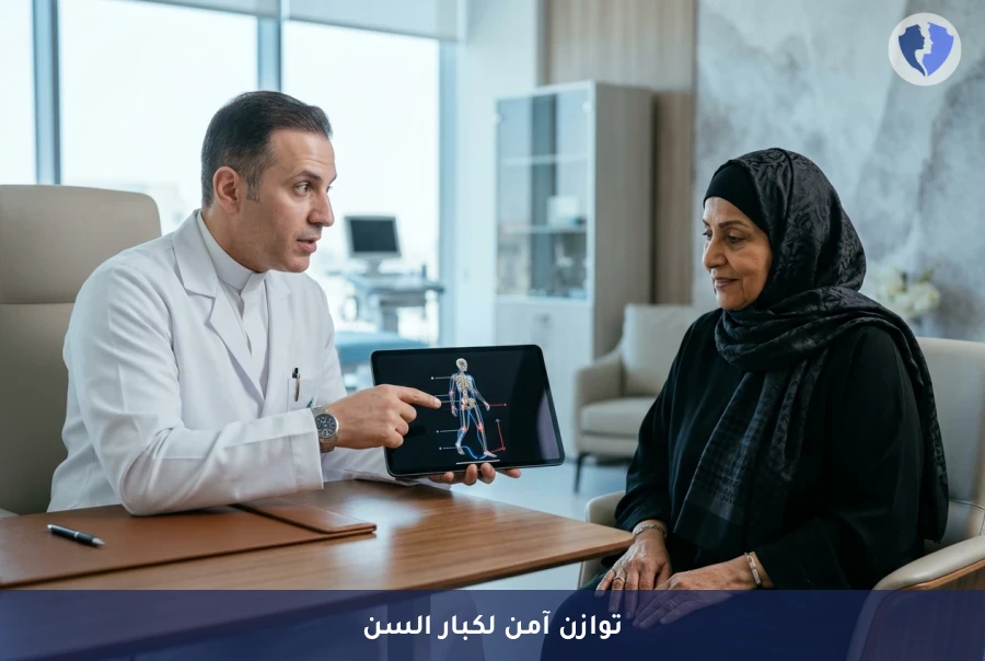 برنامج الوقاية من السقوط لكبار السن - احمِ والديك من مخاطر السقوط