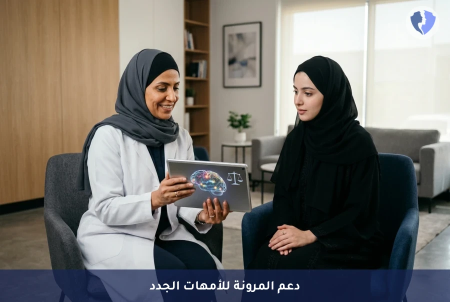 برنامج بناء المرونة النفسية للأمهات الجدد - دعم نفسي متكامل للأمهات الجدد