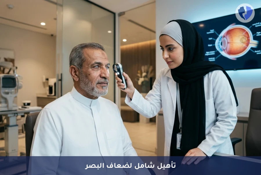 برنامج تأهيل ضعاف البصر الشامل - استعد وضوح الرؤية واستقلاليتك