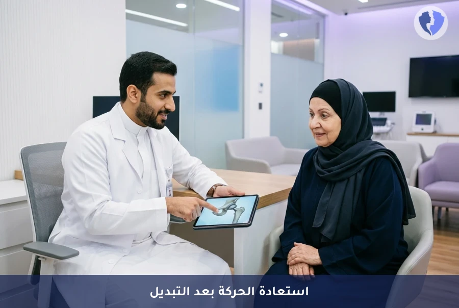 برنامج تأهيل ما بعد تبديل المفصل (Post-Arthroplasty) - استعد حركتك بعد تبديل المفصل