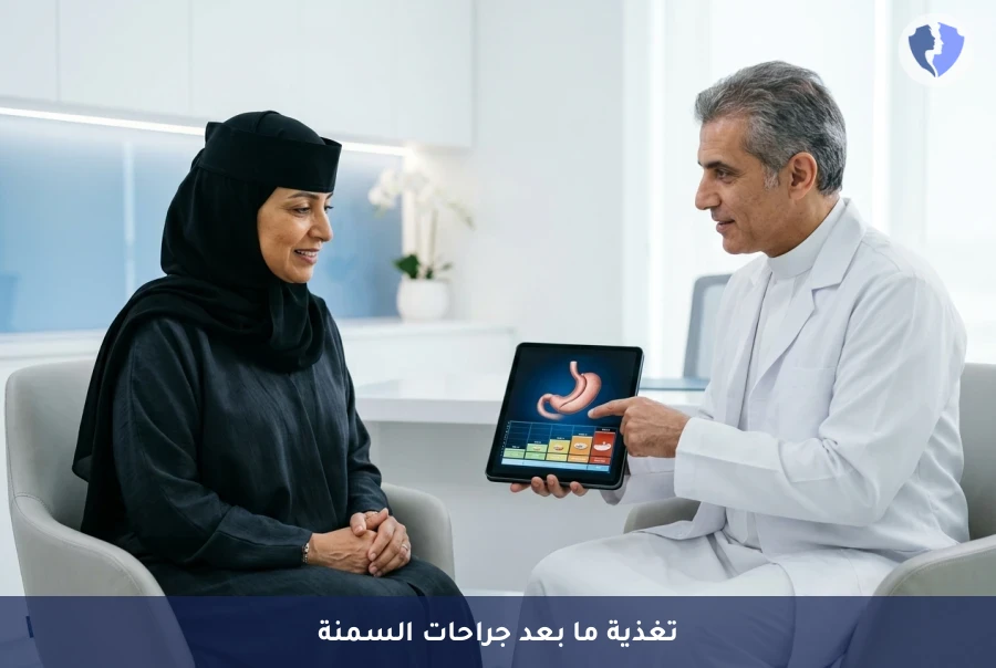 برنامج تغذية مراحل ما بعد جراحات السمنة - تغذية مثالية بعد جراحة السمنة