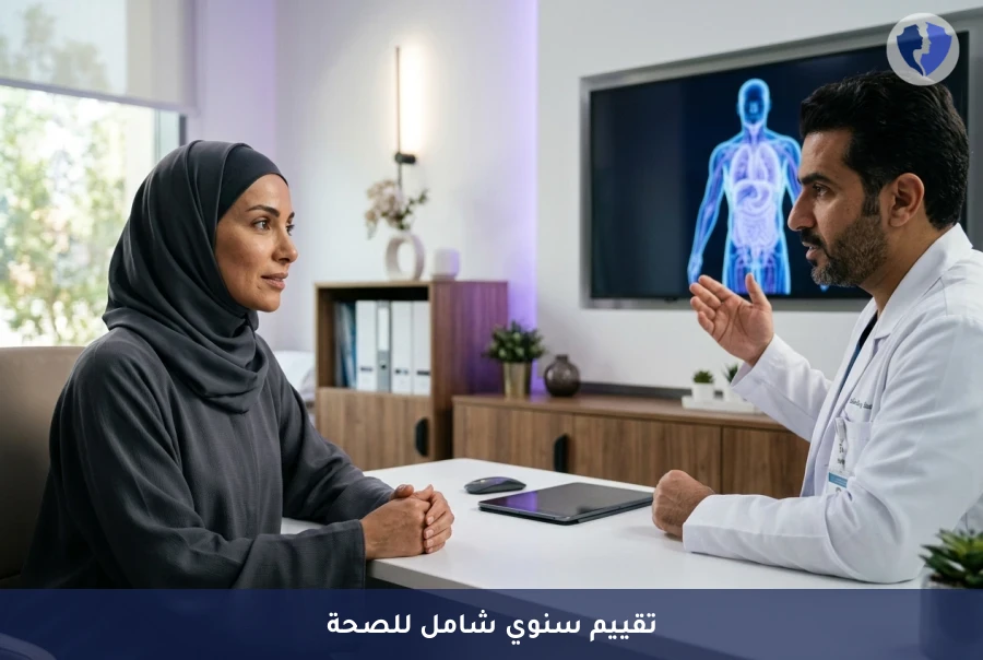 برنامج تقييم الصحة الشمولية السنوي - استثمر في مستقبلك الصحي الشامل
